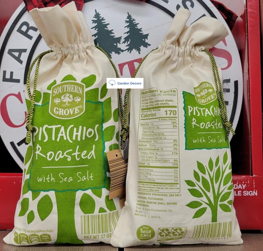 Amazon.com : Southern Grove Pistachios Roasted with Sea Salt 17oz